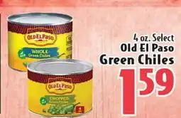 Eurofresh Market 4 oz. Select Old El Paso Green Chiles offer