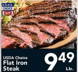 Eurofresh Market USDA Choice Flat Iron Steak offer