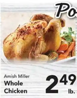 Eurofresh Market Amish Miller Whole Chicken offer