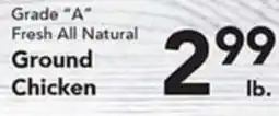 Eurofresh Market Fresh All Natural Grade A Ground Chicken offer