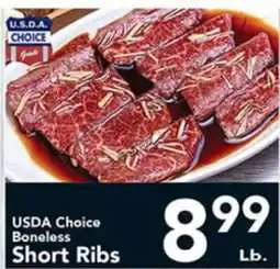 Eurofresh Market USDA Choice Boneless Short Ribs offer