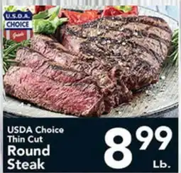 Eurofresh Market USDA Choice Thin Cut Round Steak offer