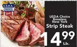 Eurofresh Market USDA Choice Boneless New York Strip Steak offer