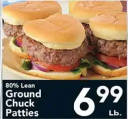 Eurofresh Market 80% Lean Ground Chuck Patties offer