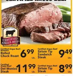 Eurofresh Market CERTIFIED ANGUS BEEF offer