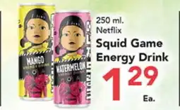 Eurofresh Market Squid Game Energy Drink offer