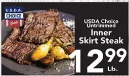 Eurofresh Market USDA Choice Untrimmed Inner Skirt Steak offer