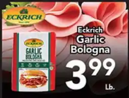 Eurofresh Market Eckrich Garlic Bologna offer