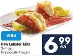 Albertsons Raw Lobster Tails offer