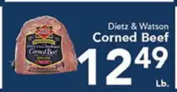 Eurofresh Market Dietz & Watson Corned Beef offer