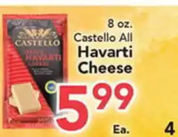 Eurofresh Market Castello All Havarti Cheese offer