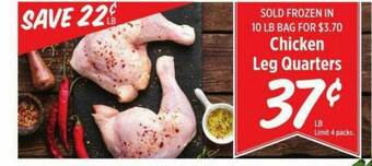Rouses Chicken Leg Quarters offer