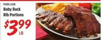 Rouses Baby Back Rib Portions offer