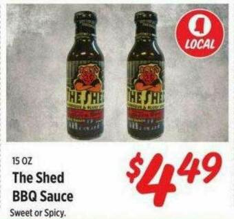 Rouses The Shed BBQ Sauce offer