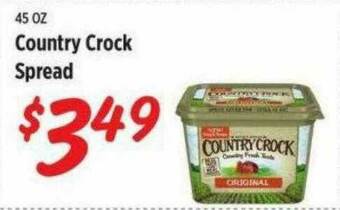 Rouses Country Crock Spread offer