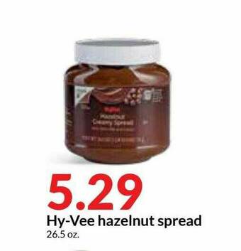 Hy-Vee Hy-Vee Hazelnut Spread offer