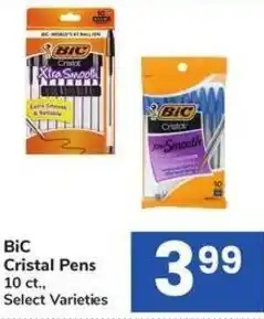 Albertsons BiC Cristal Pens offer