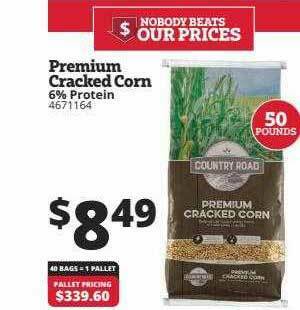 Rural King Premium Cracked Corn offer