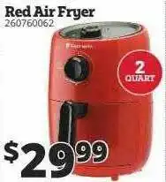 Red Air Fryer