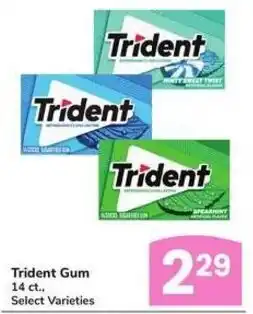 Albertsons Trident Gum offer