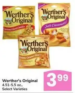 Albertsons Werther's Original offer