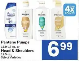 Albertsons Pantene Pumps offer