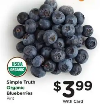 Simple Truth Organic Blueberries