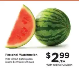 Kroger Personal Watermelon offer