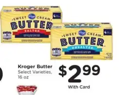 Kroger Kroger Butter offer