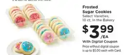 Kroger Frosted Sugar Cookies offer