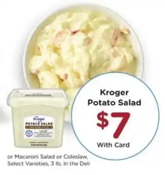 Kroger Kroger Potato Salad offer