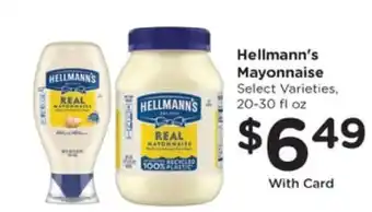 Kroger Hellmann's Mayonnaise offer