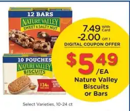 Kroger Nature Valley Biscuits or Bars offer