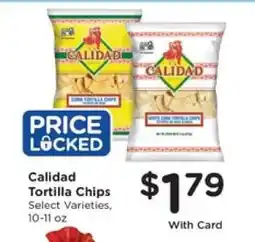 Kroger Calidad Tortilla Chips offer