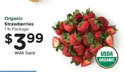 Kroger Organic Strawberries offer