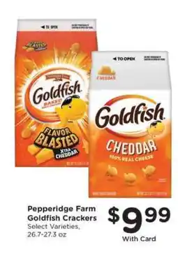 Kroger Pepperidge Farm Goldfish Crackers offer