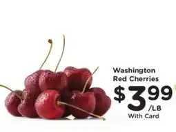 Kroger Washington Red Cherries offer