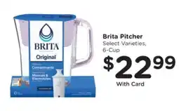 Kroger Brita Pitcher offer