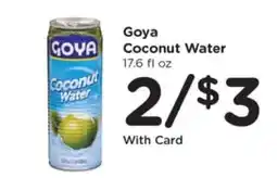 Kroger Goya Coconut Water offer