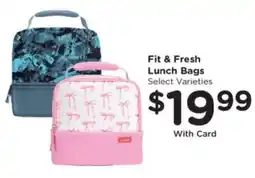 Kroger Fit & Fresh Lunch Bags offer