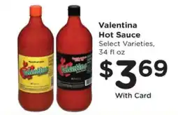 Kroger Valentina Hot Sauce offer