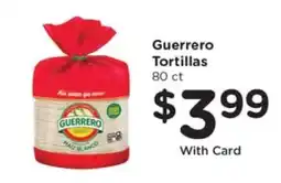 Kroger Guerrero Tortillas offer