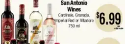 Big Saver Foods San Antonio Wines offer