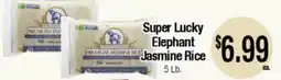 Big Saver Foods Super Lucky Elephant Jasmine Rice offer