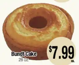 Big Saver Foods Bundt Cake offer