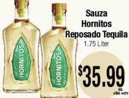 Big Saver Foods Sauza Hornitos Reposado Tequila offer