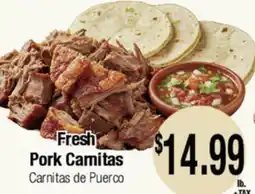 Big Saver Foods Fresh Pork Camitas offer