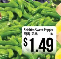 Hmart Shishito Sweet Pepper offer
