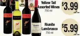 Big Saver Foods Yellow Tail Assorted Wines offer
