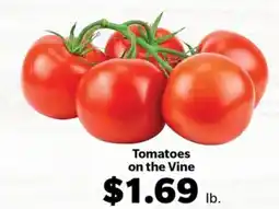 Living Fresh Market Tomatoes on the Vine offer